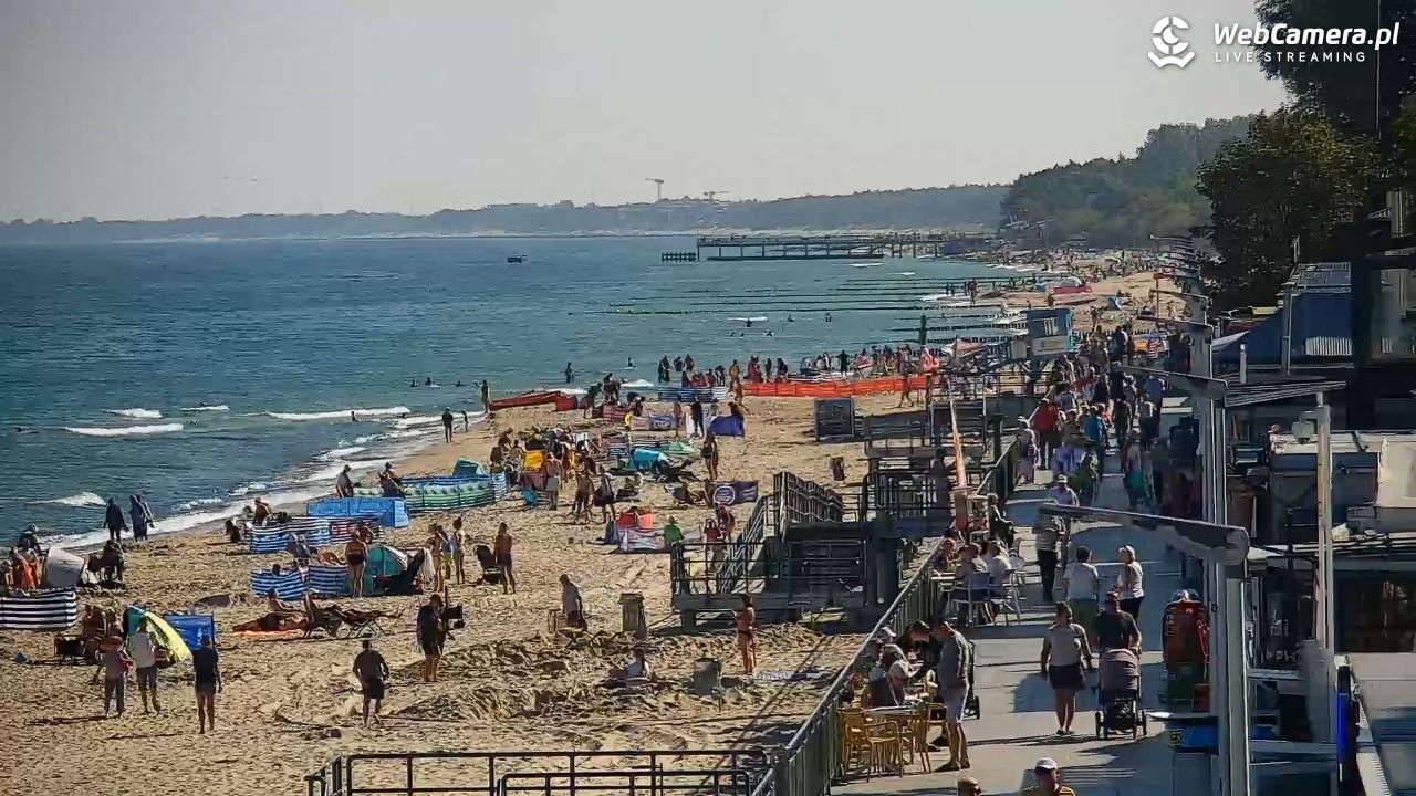 SARBINOWO - widok na plażę - 27 sierpień 2026, 10:20