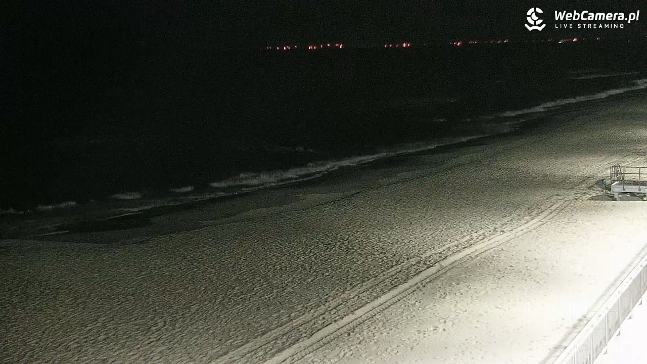 SARBINOWO - widok na plażę - 29 wresień 2025, 00:41