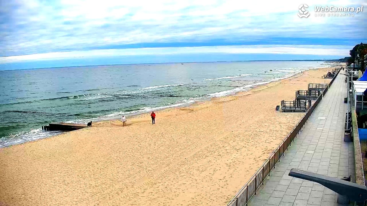 SARBINOWO - widok na plażę - 30 wresień 2025, 08:22