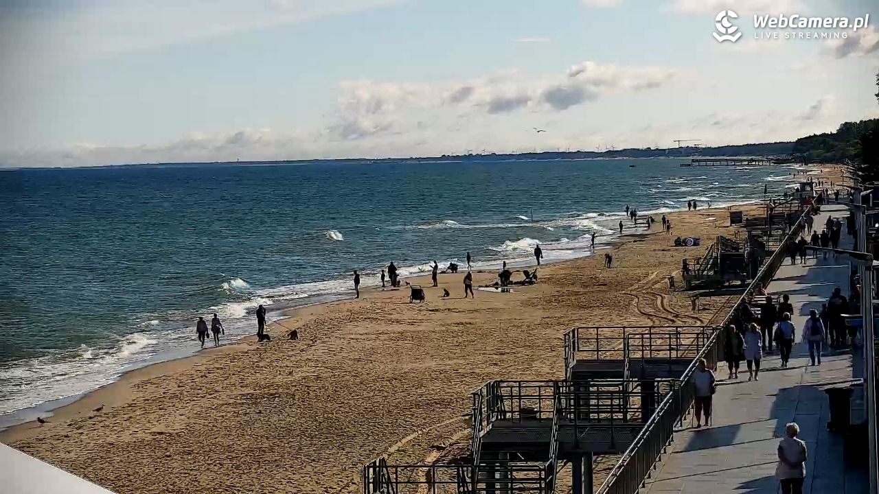SARBINOWO - widok na plażę - 24 sierpień 2026, 09:34