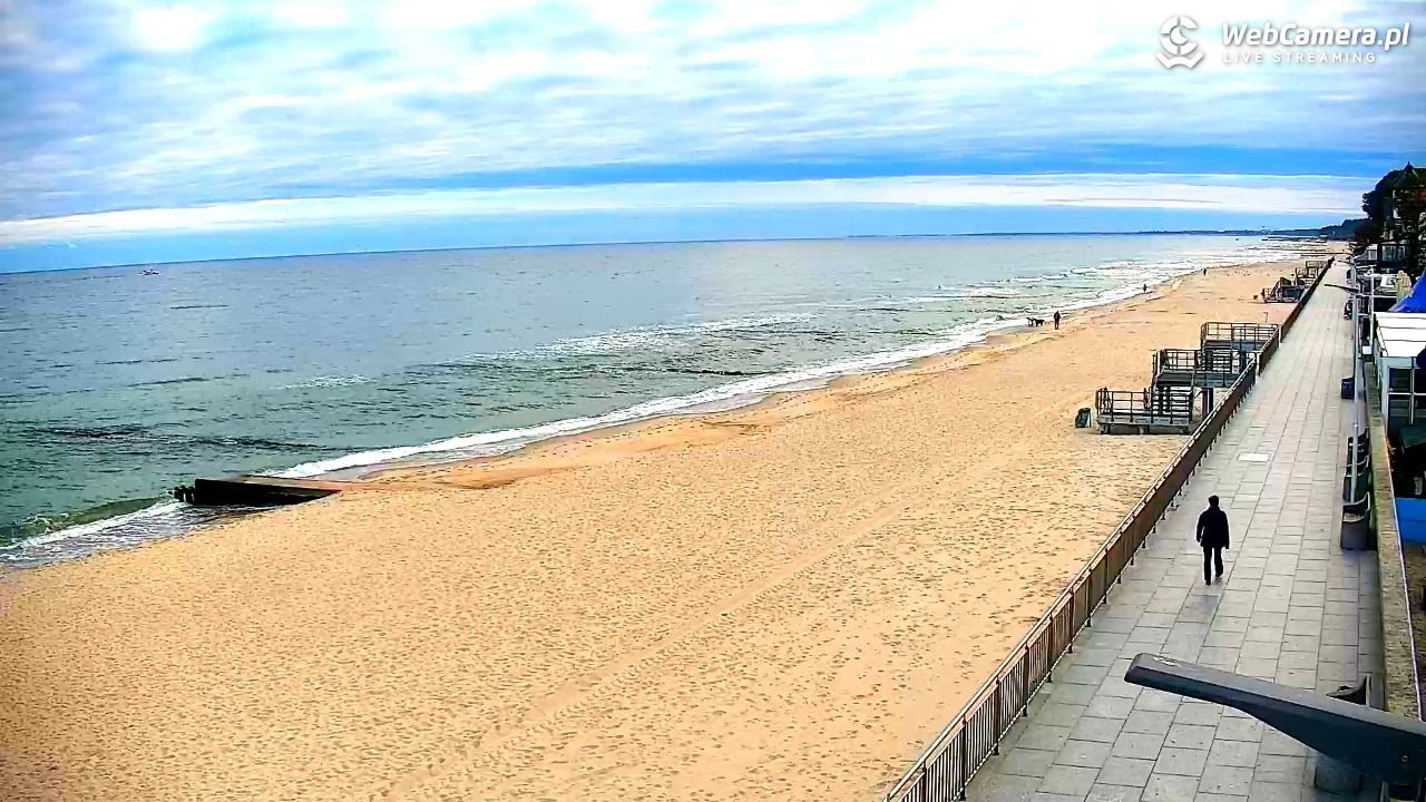SARBINOWO - widok na plażę - 30 wresień 2025, 07:57