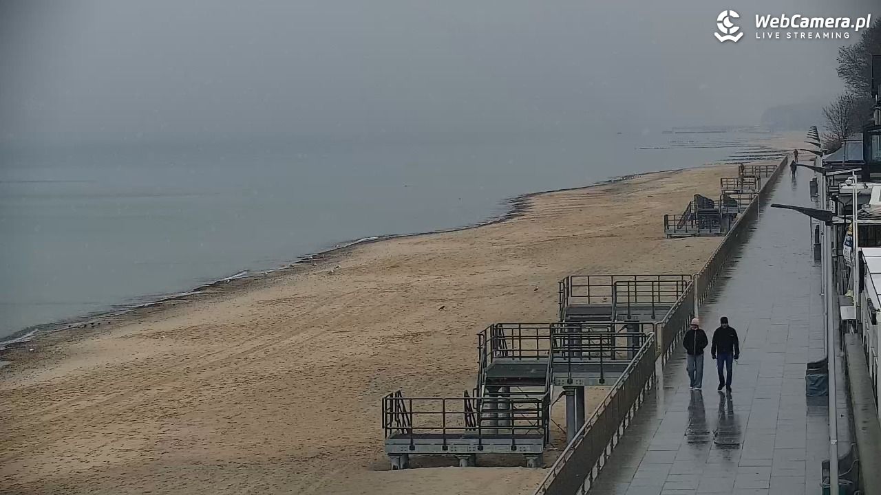 SARBINOWO - widok na plażę - 20 listopad 2025, 11:00
