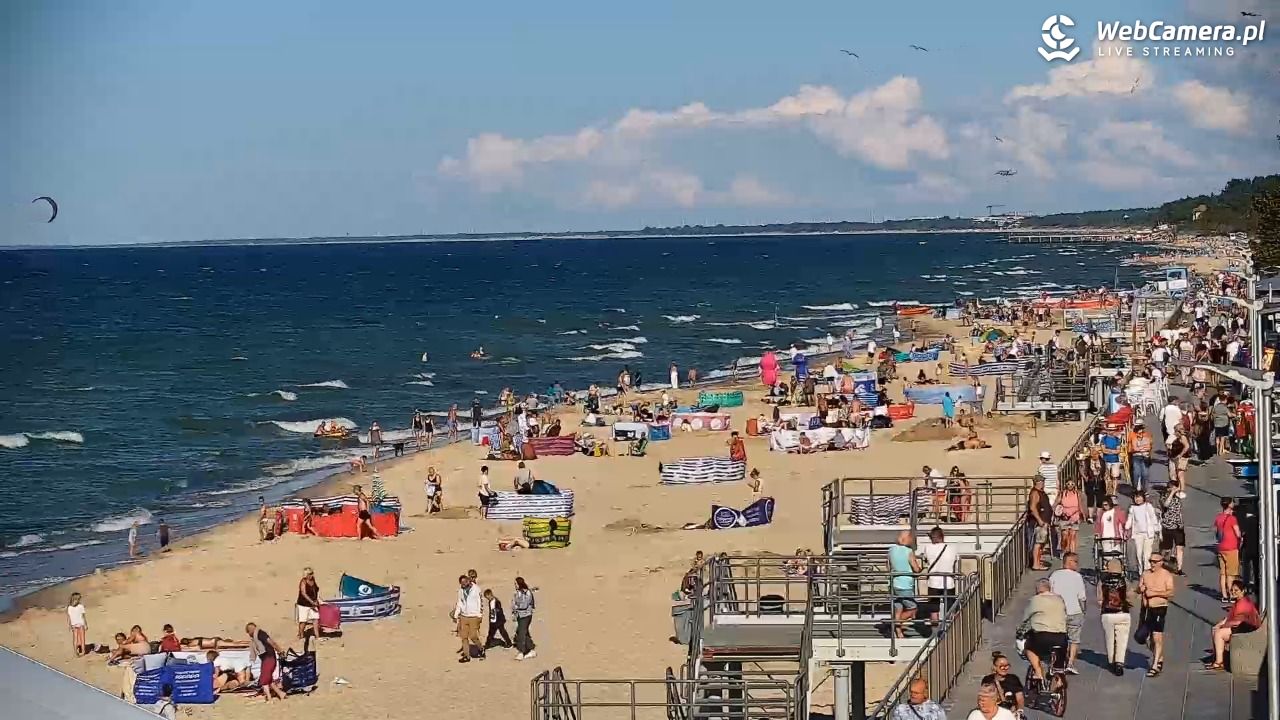 SARBINOWO - widok na plażę - 25 sierpień 2026, 16:55
