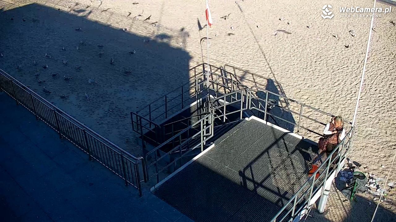 SARBINOWO - widok na plażę - 29 wresień 2025, 09:35