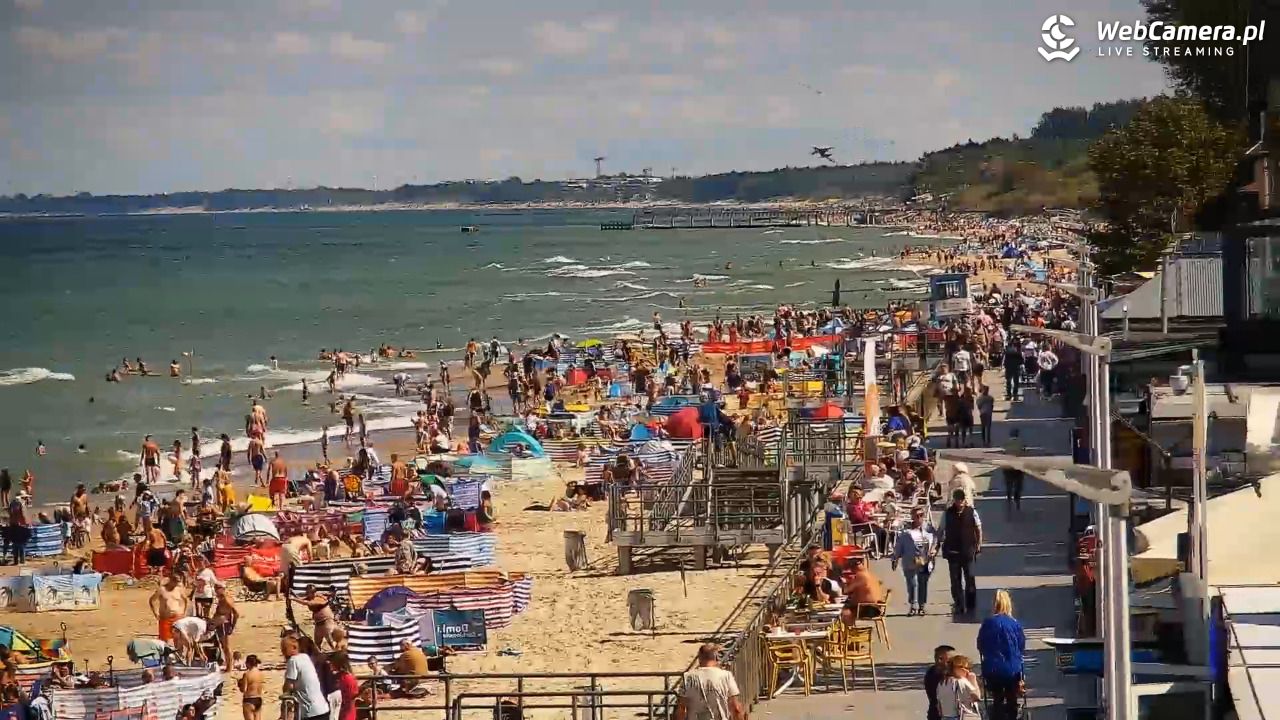 SARBINOWO - widok na plażę - 24 sierpień 2026, 13:07