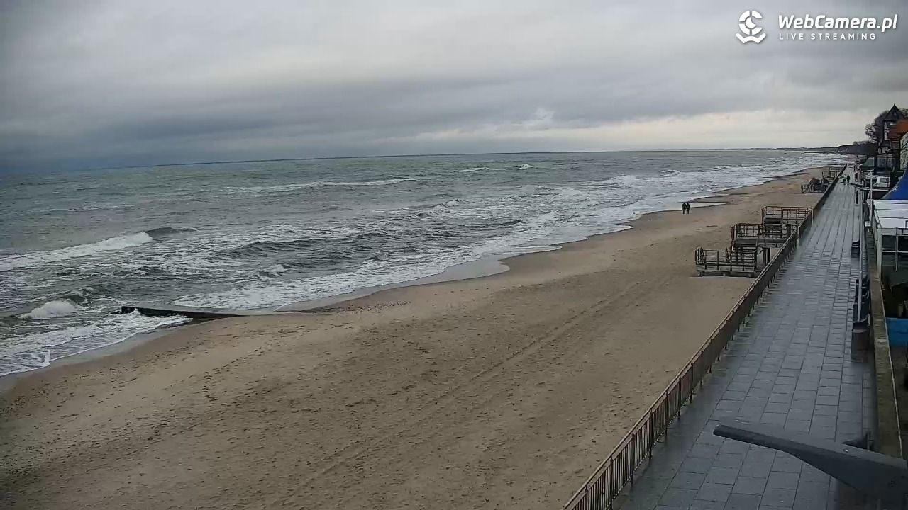 SARBINOWO - widok na plażę - 18 listopad 2025, 11:16