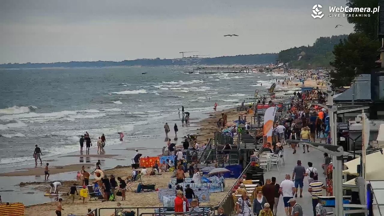 SARBINOWO - widok na plażę - 12 lipiec 2026, 16:01
