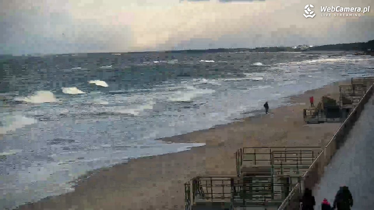 SARBINOWO - widok na plażę - 21 listopad 2025, 12:15