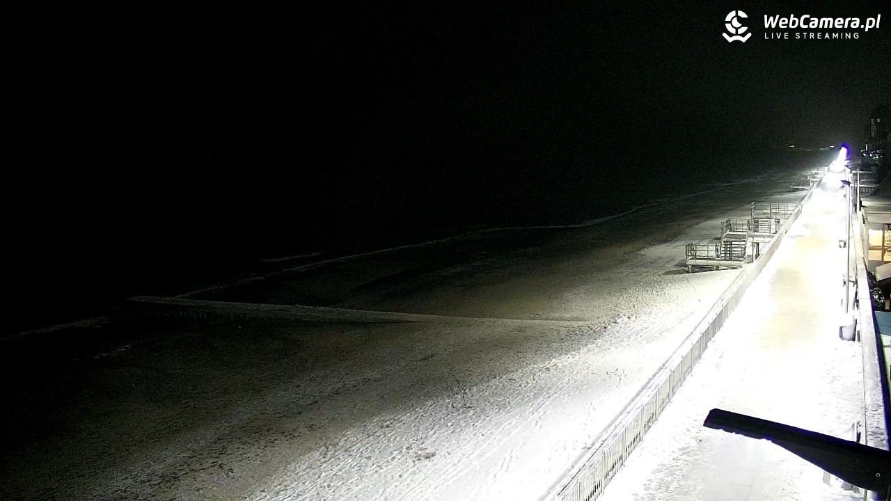 SARBINOWO - widok na plażę - 08 styczeń 2026, 22:26