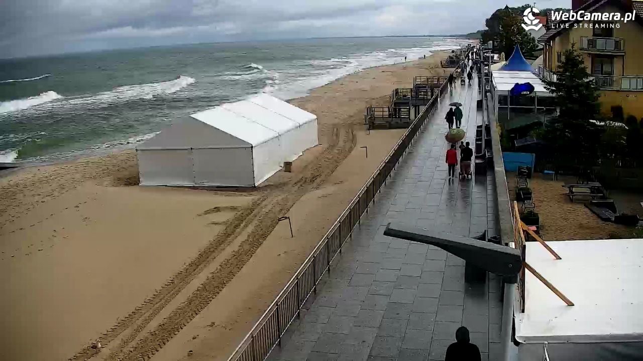 SARBINOWO - widok na plażę - 23 sierpień 2026, 10:39