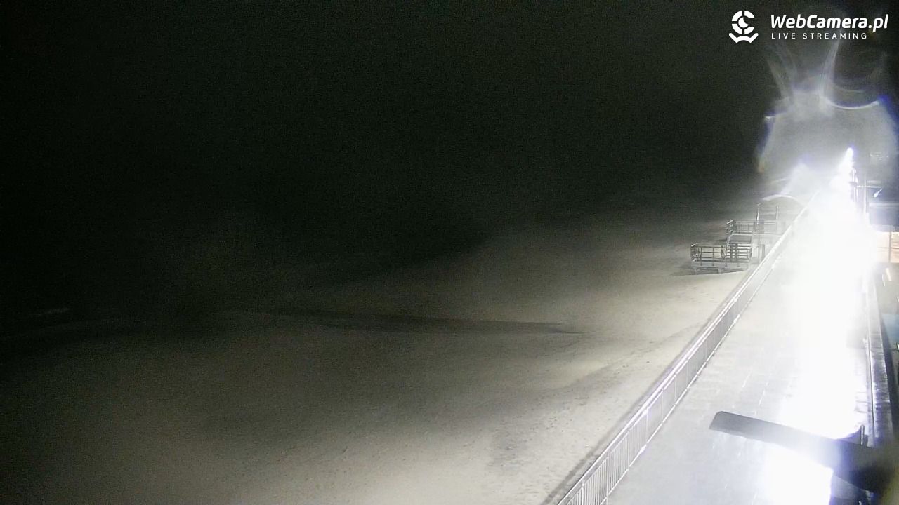 SARBINOWO - widok na plażę - 23 luty 2026, 00:21