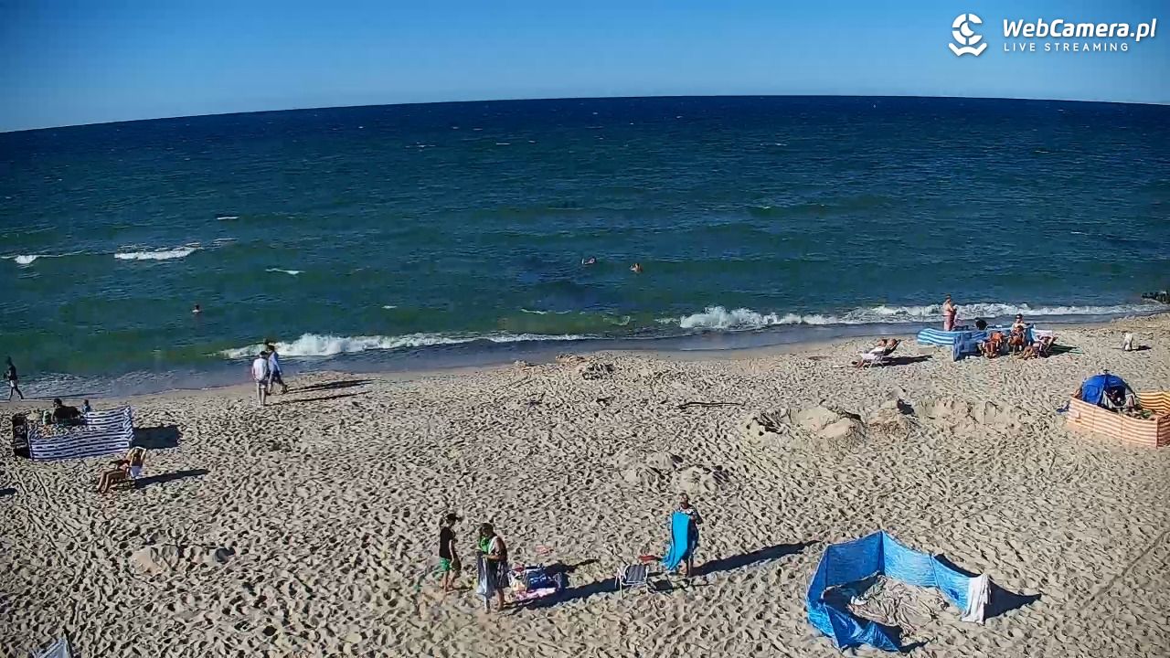 SARBINOWO - widok na plażę - 25 sierpień 2026, 16:50