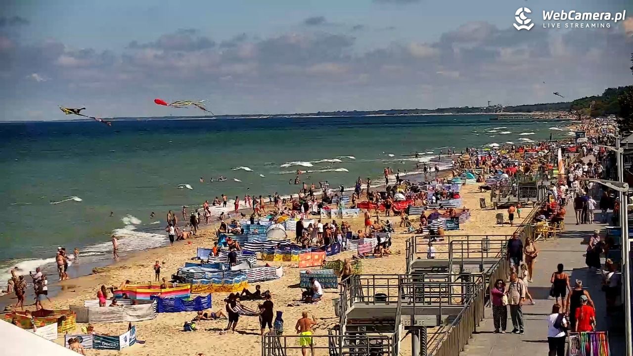 SARBINOWO - widok na plażę - 24 sierpień 2026, 13:42