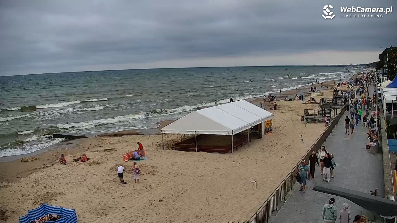 SARBINOWO - widok na plażę - 12 lipiec 2026, 16:24