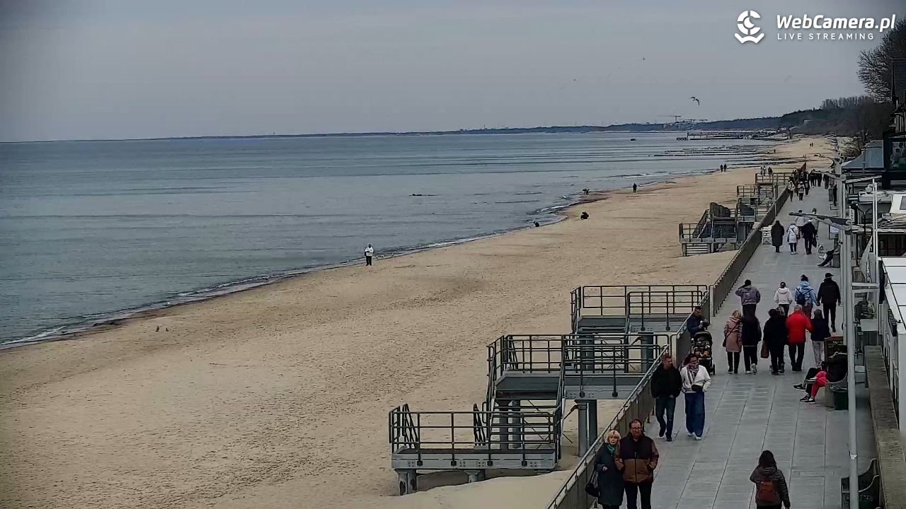 SARBINOWO - widok na plażę - 12 kwiecień 2026, 16:01