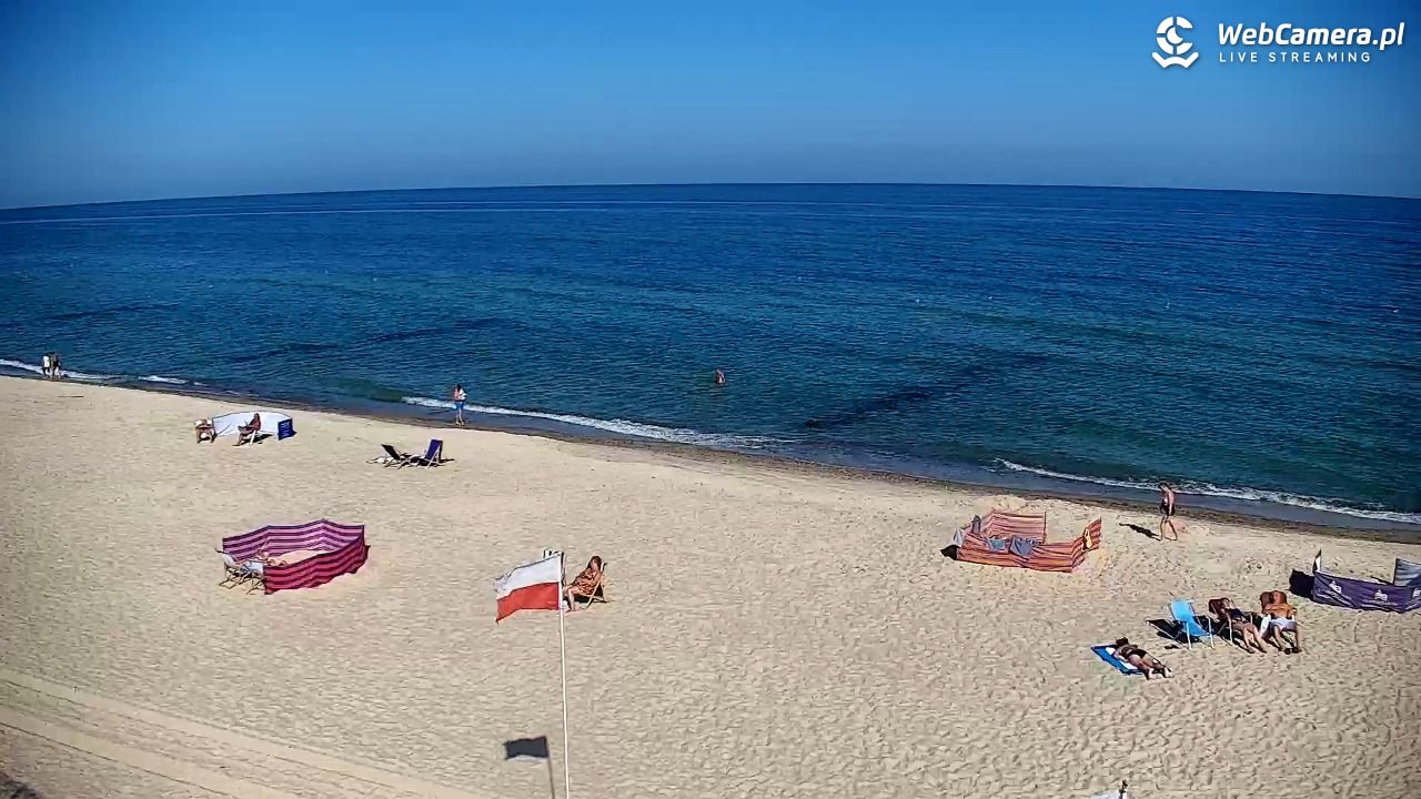 SARBINOWO - widok na plażę - 27 sierpień 2026, 10:15