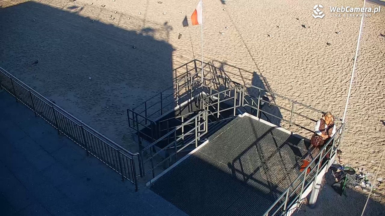 SARBINOWO - widok na plażę - 29 wresień 2025, 09:27
