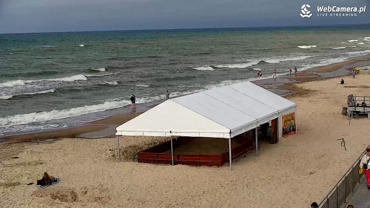 SARBINOWO - widok na plażę - 12 lipiec 2026, 17:34