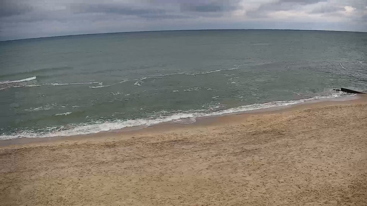 SARBINOWO - widok na plażę - 11 październik 2026, 08:31