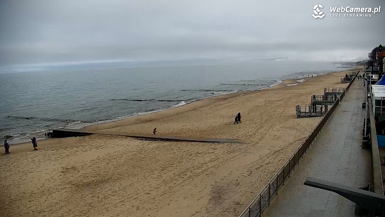 SARBINOWO - widok na plażę - 24 luty 2026, 10:28