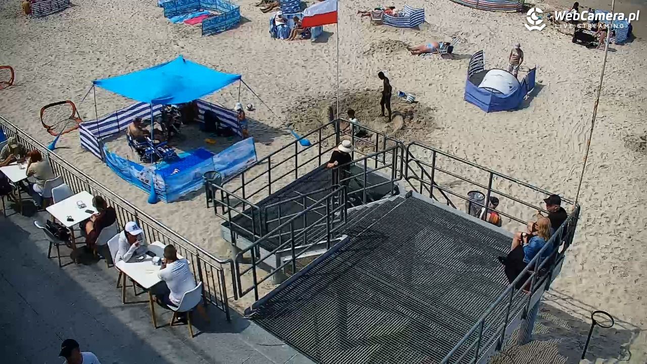 SARBINOWO - widok na plażę - 12 lipiec 2026, 14:21