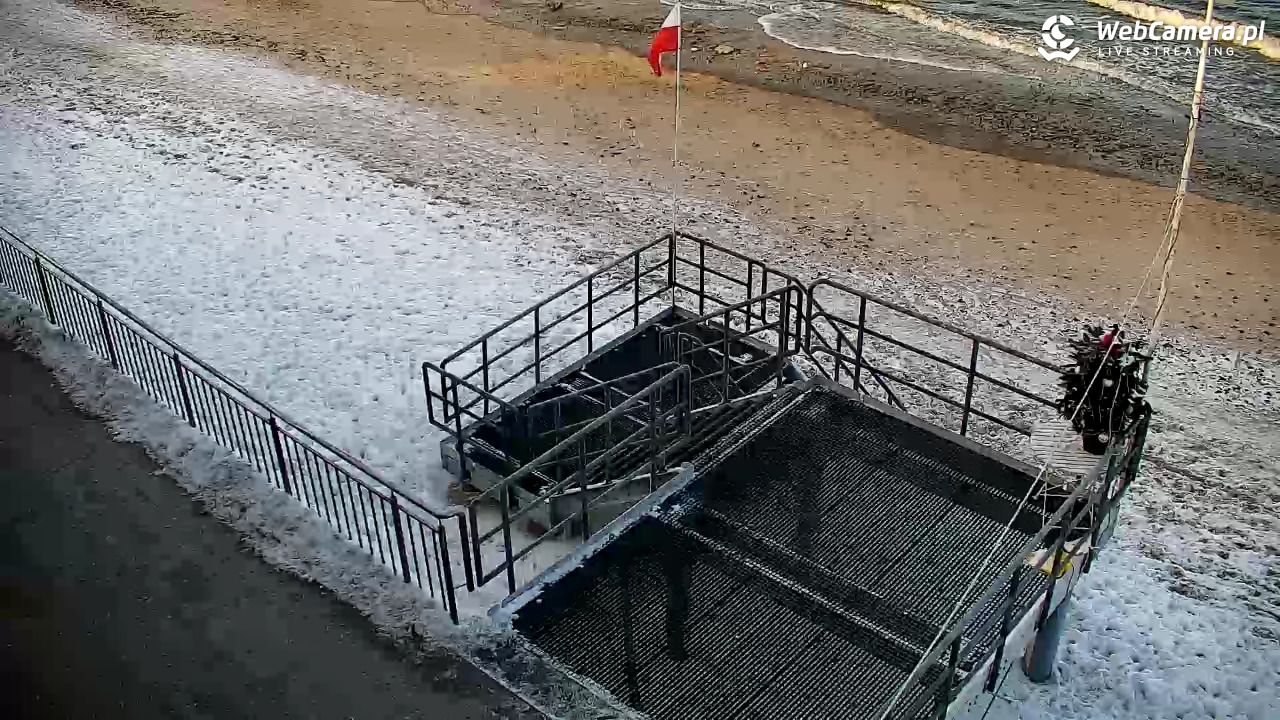 SARBINOWO - widok na plażę - 09 styczeń 2026, 13:39