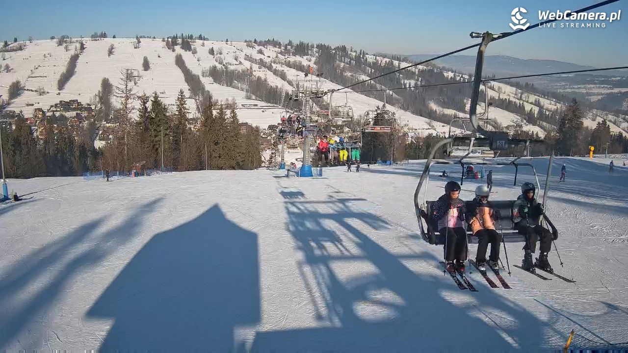 Ski Suche - widok z górnej stacji - 20 styczeń 2026, 11:27