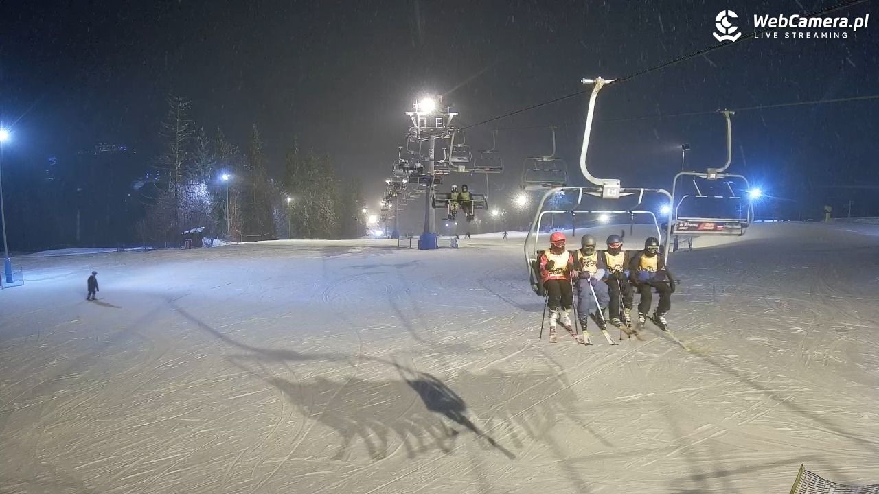 Ski Suche - widok z górnej stacji - 03 luty 2026, 17:49