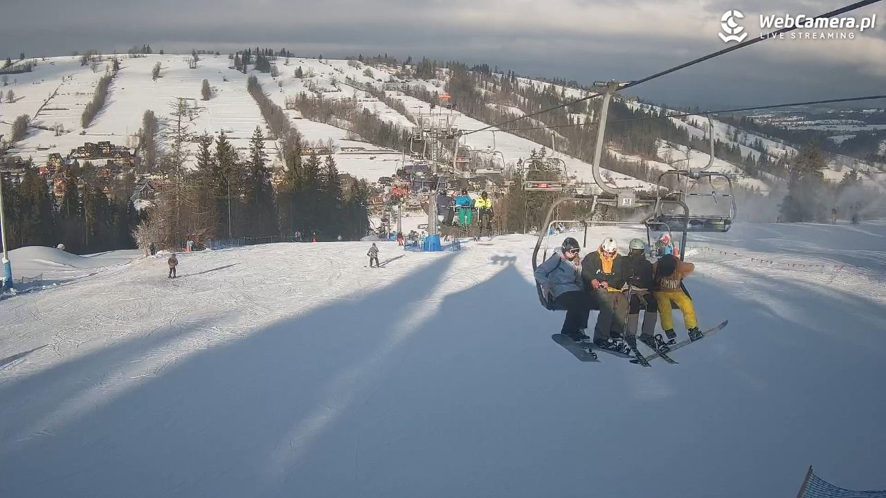 Ski Suche - widok z górnej stacji - 29 grudzień 2025, 12:21