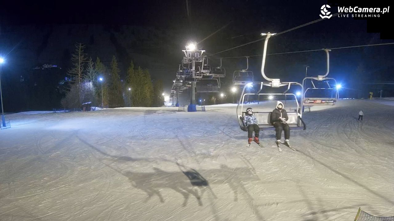 Ski Suche - widok z górnej stacji - 05 luty 2026, 19:16