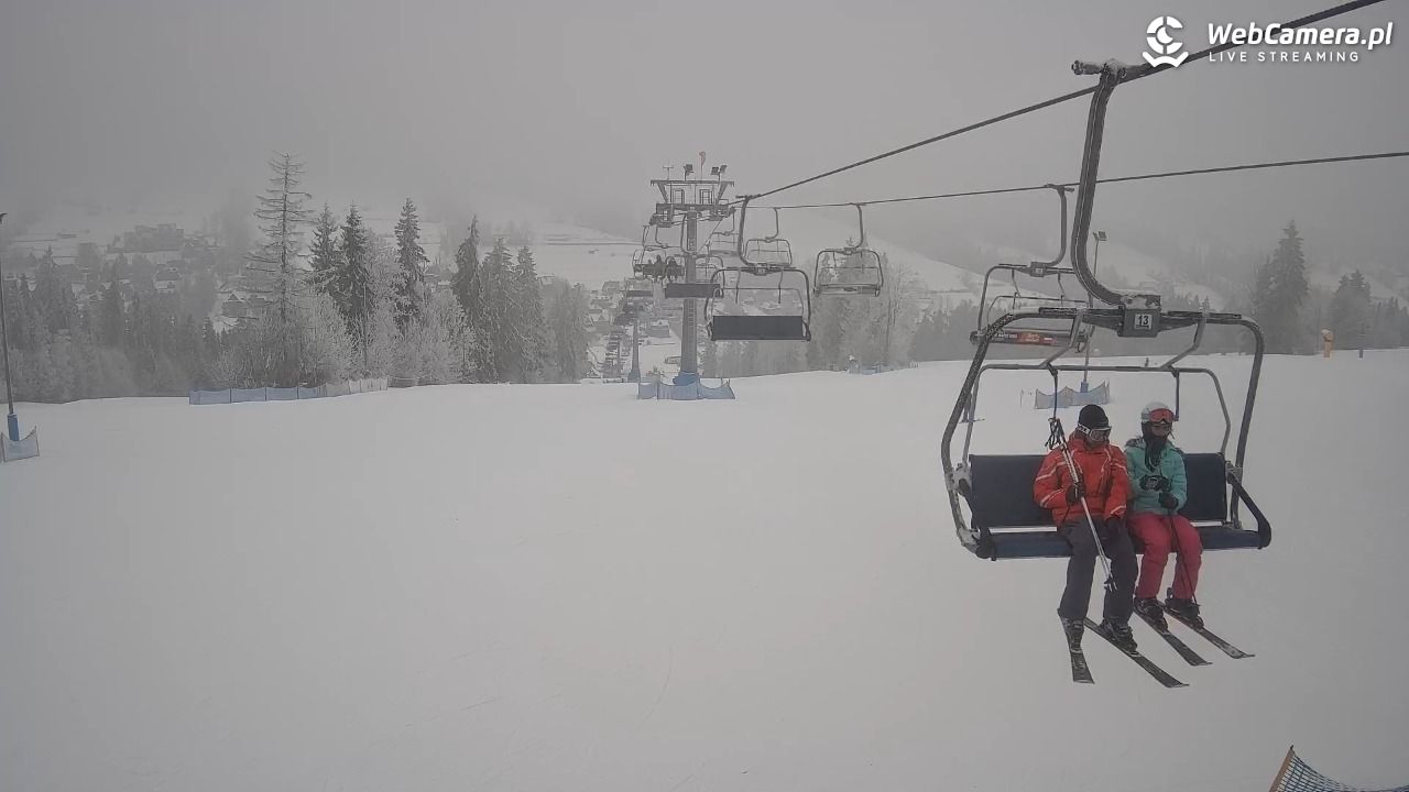 Ski Suche - widok z górnej stacji - 31 styczeń 2026, 15:07