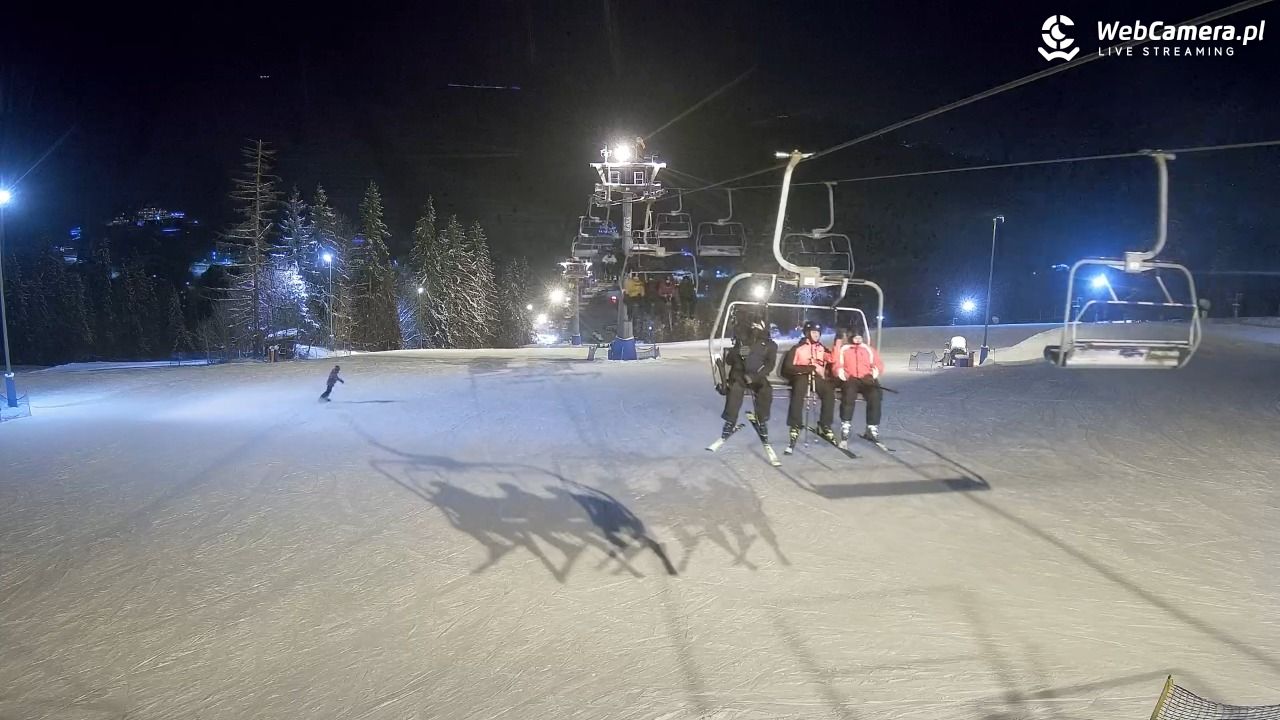 Ski Suche - widok z górnej stacji - 10 styczeń 2026, 17:34