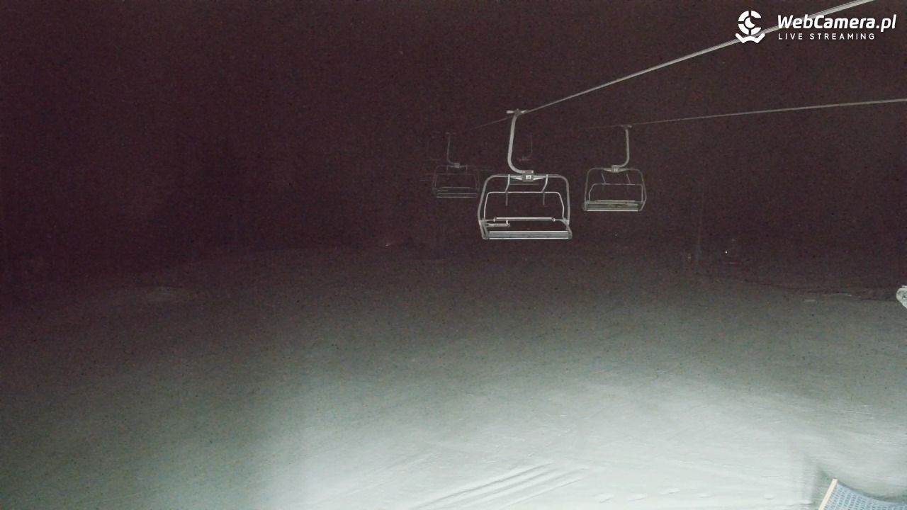 Ski Suche - widok z górnej stacji - 23 grudzień 2025, 05:38