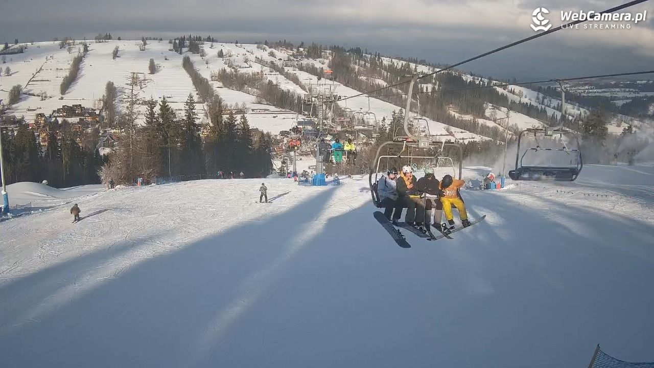 Ski Suche - widok z górnej stacji - 29 grudzień 2025, 12:21