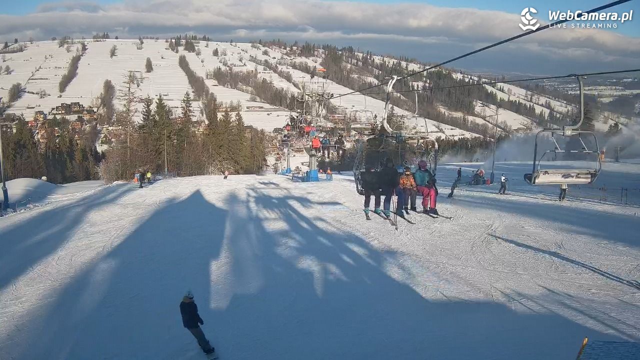 Ski Suche - widok z górnej stacji - 29 grudzień 2025, 11:03