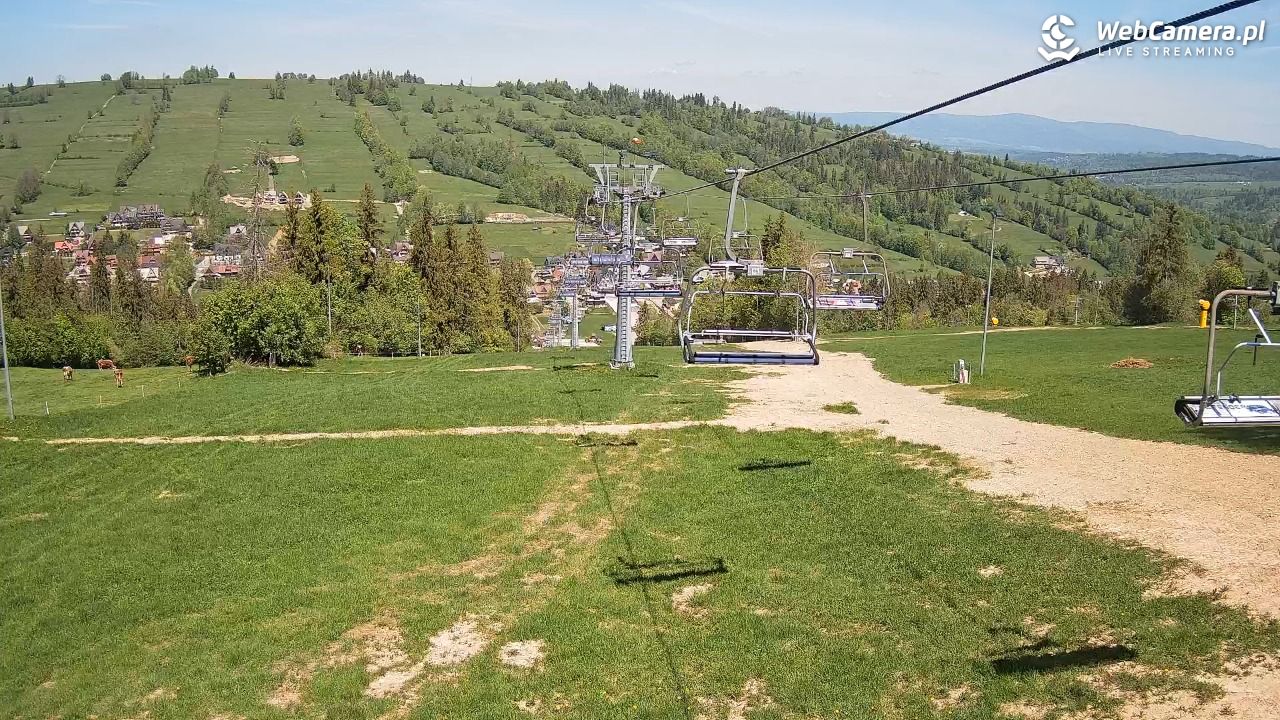 Ski Suche - widok z górnej stacji - 24 maj 2026, 11:54