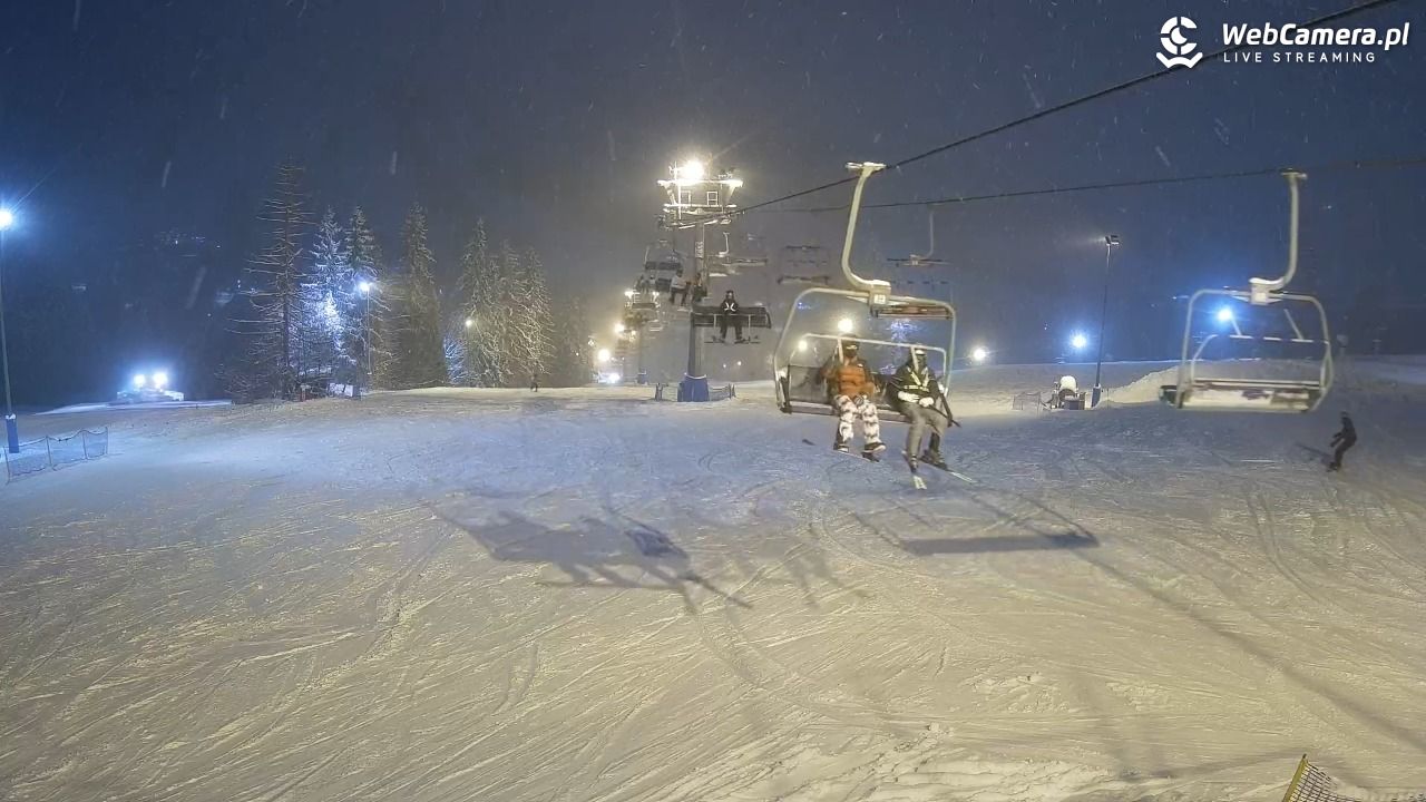 Ski Suche - widok z górnej stacji - 07 styczeń 2026, 16:43