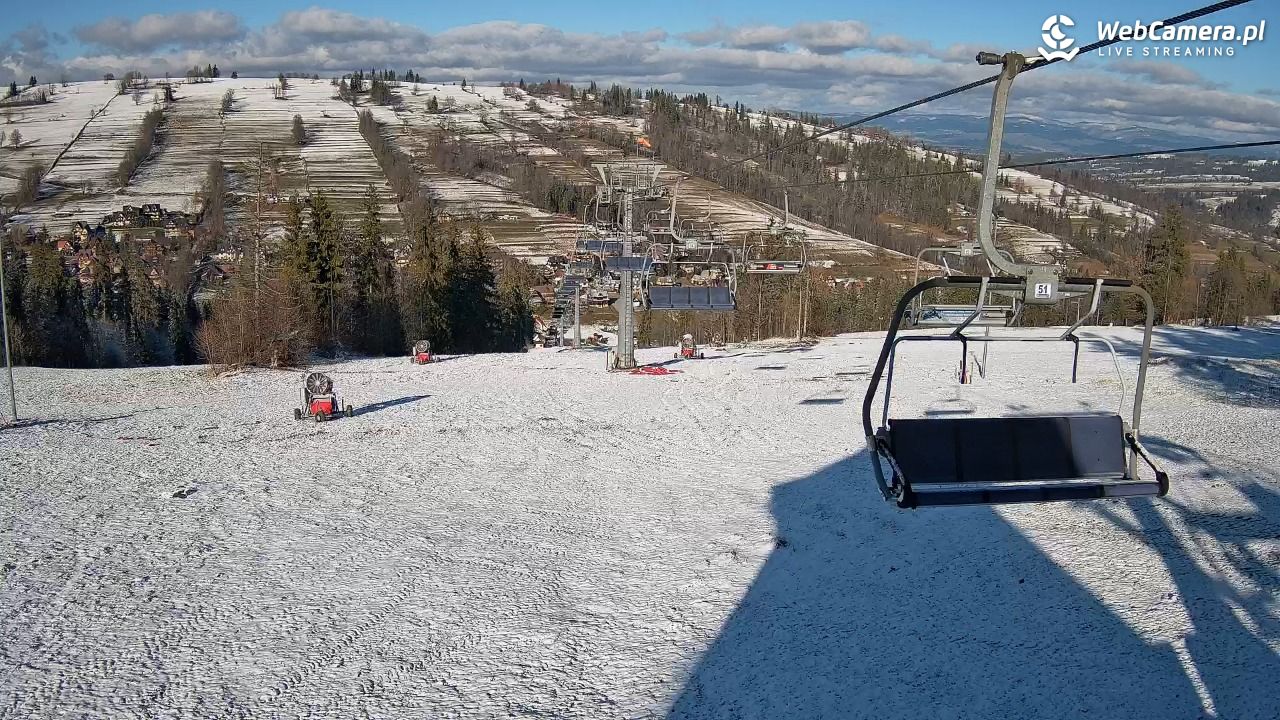 Ski Suche - widok z górnej stacji - 18 listopad 2025, 12:40