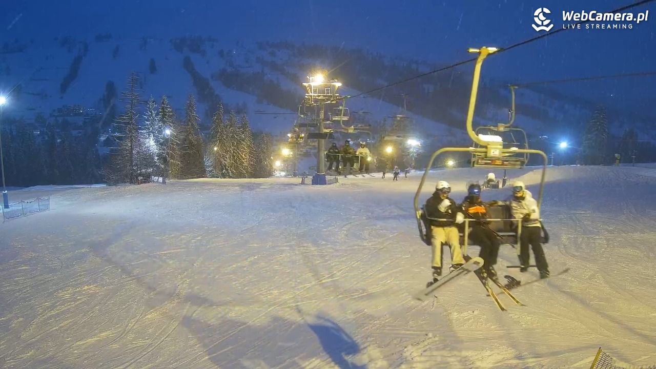 Ski Suche - widok z górnej stacji - 07 styczeń 2026, 16:31