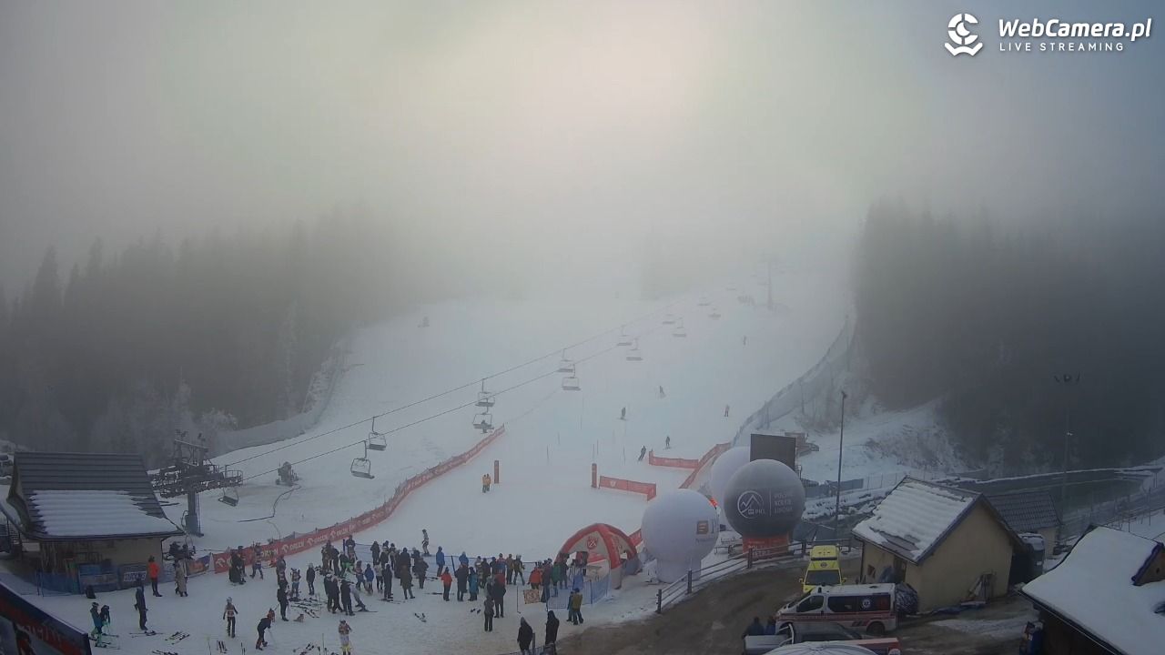 SKI SUCHE - widok na stok - 20 grudzień 2025, 08:44