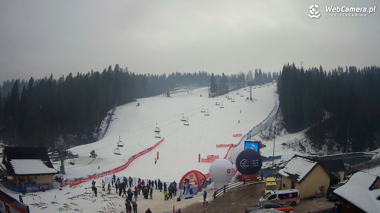 SKI SUCHE - widok na stok - 21 grudzień 2025, 12:45