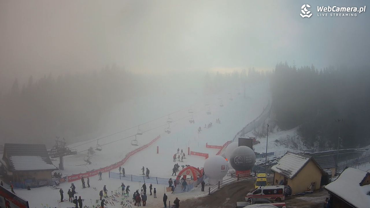 SKI SUCHE - widok na stok - 20 grudzień 2025, 08:14