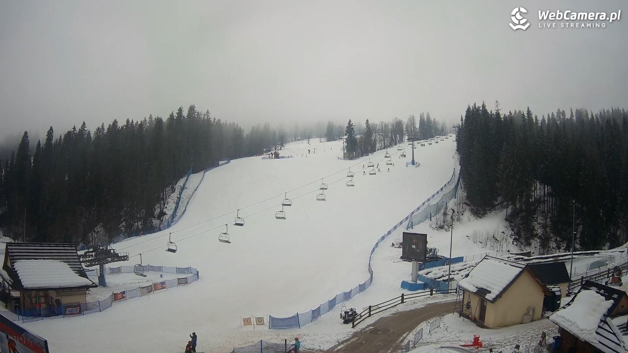 SKI SUCHE - widok na stok - 08 luty 2026, 09:44