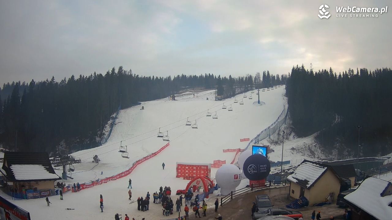 SKI SUCHE - widok na stok - 21 grudzień 2025, 14:25