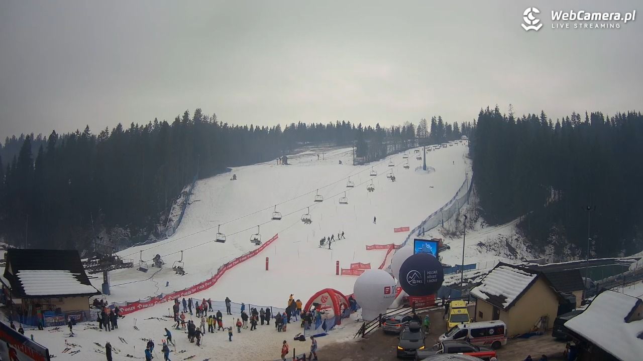 SKI SUCHE - widok na stok - 21 grudzień 2025, 12:03
