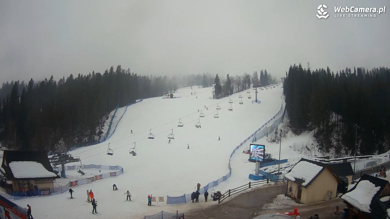 SKI SUCHE - widok na stok - 08 luty 2026, 15:39