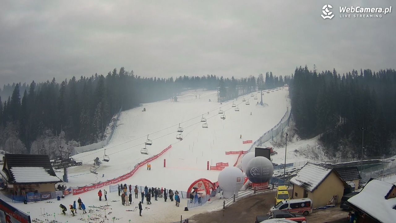 SKI SUCHE - widok na stok - 21 grudzień 2025, 08:58