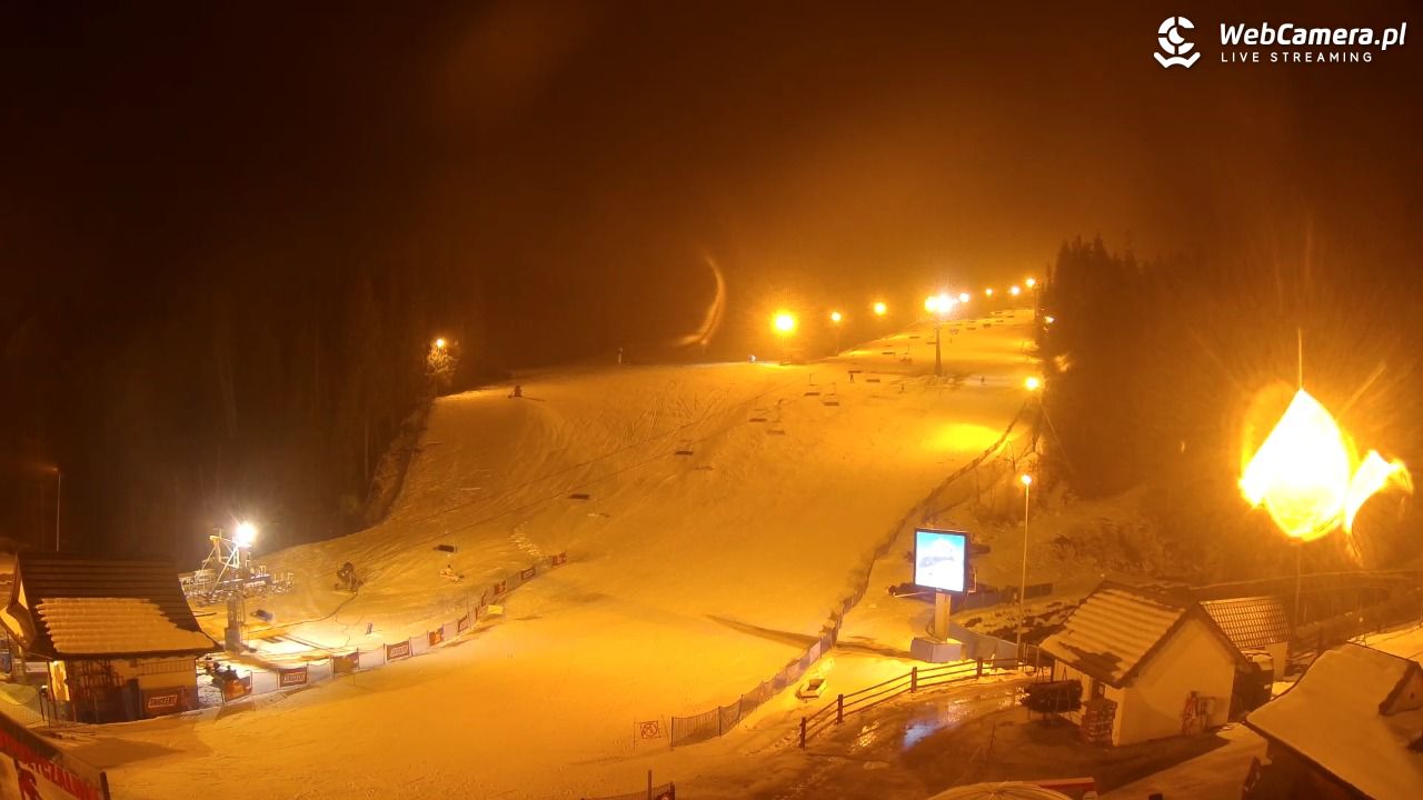 SKI SUCHE - widok na stok - 23 grudzień 2025, 18:27