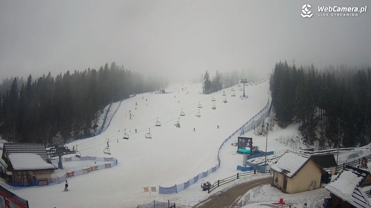SKI SUCHE - widok na stok - 08 luty 2026, 09:27