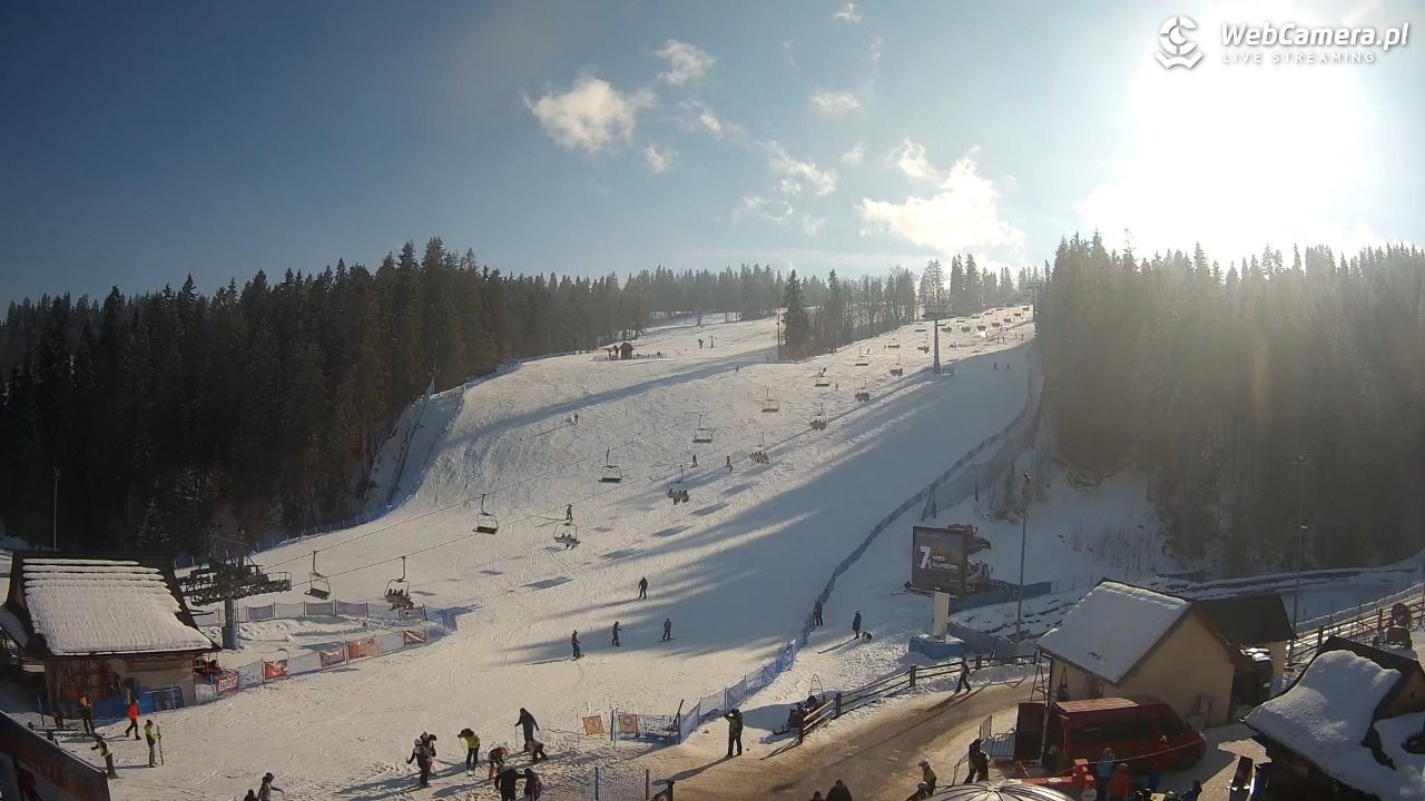 SKI SUCHE - widok na stok - 03 luty 2026, 12:14